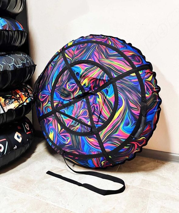 Міцний тюбинг тюбінг плюшка таблетка надувний зимовий санки ватрушка