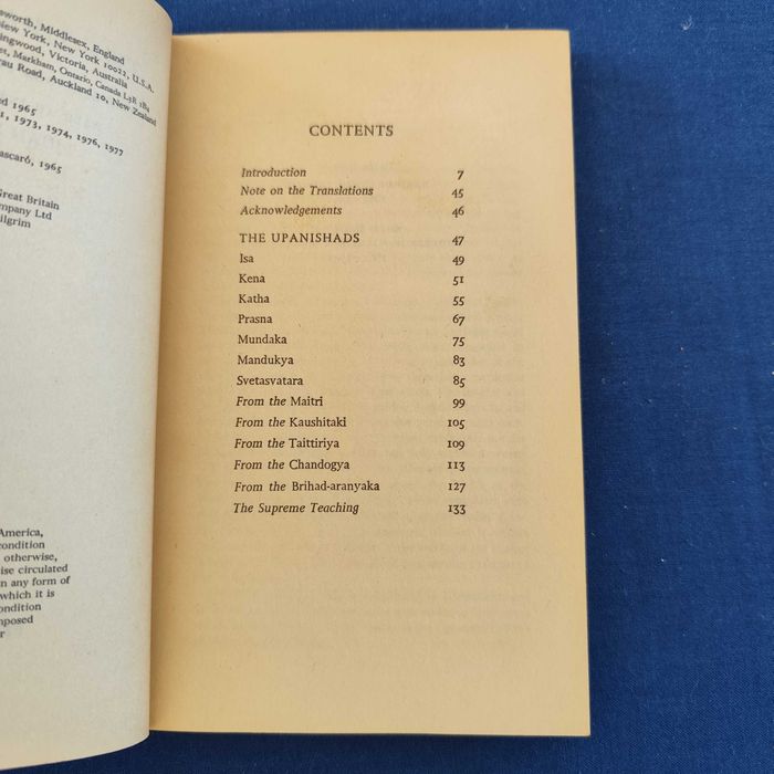 The Upanishads (em inglês)
