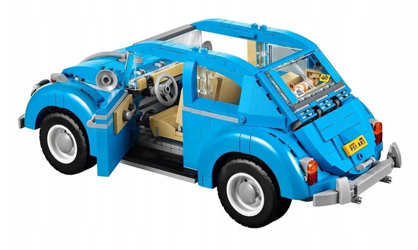 Klocki VW Volkswagen BEATTLE GARBUS 1167-klocków 29cm zam. TECHNIC