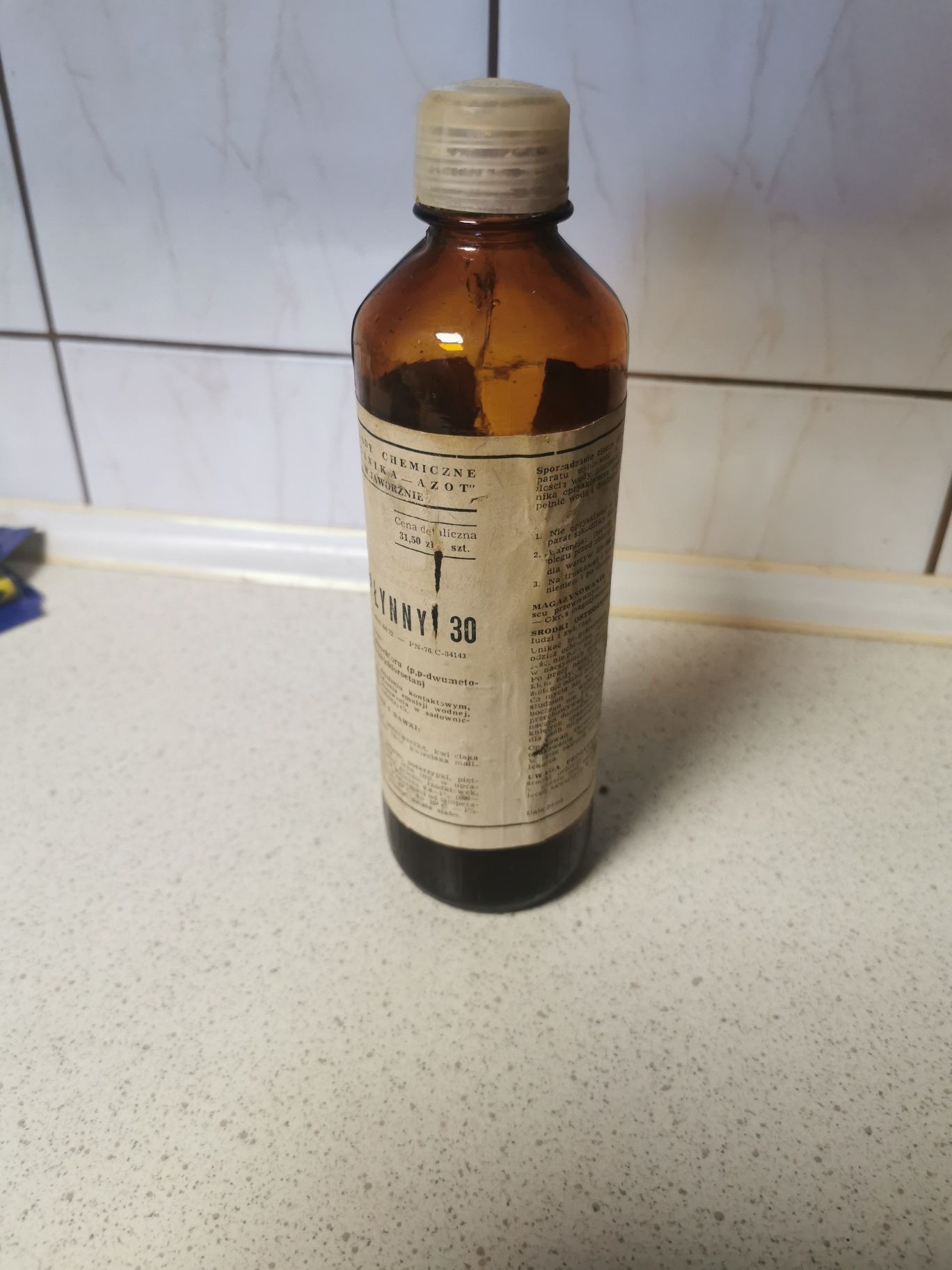 Butelka prl z 1976r