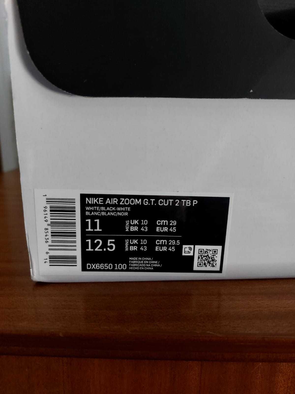 Nike Air Zoom G.T. Cut 2 White/Black
