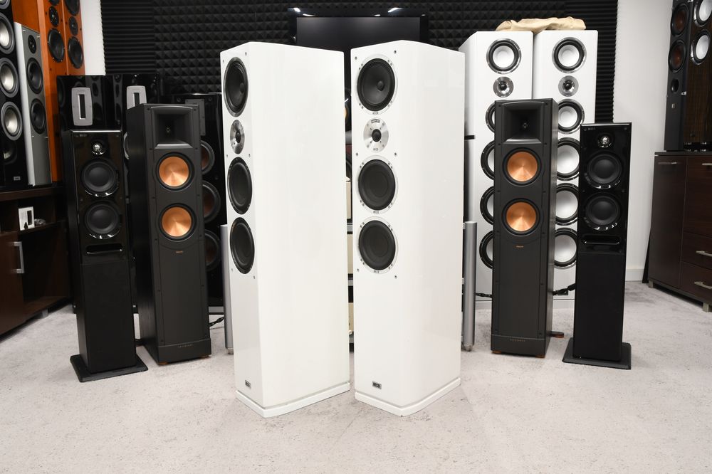 Kolumny podłogowe stereo Heco Celan GT 702 potężne brzmienie!