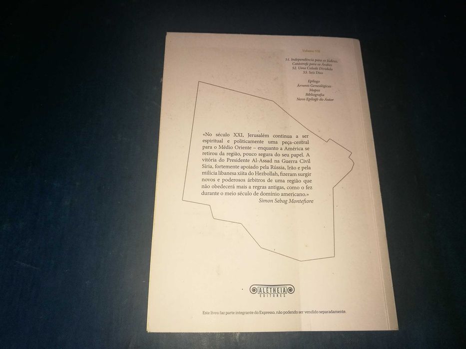 Jerusalém - Simon Sebag Montefiore - Vol VII