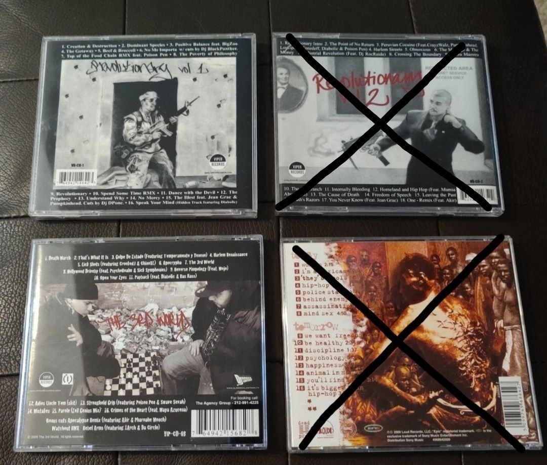 Immortal Technique (2 CD's) Rap/Hip-hop