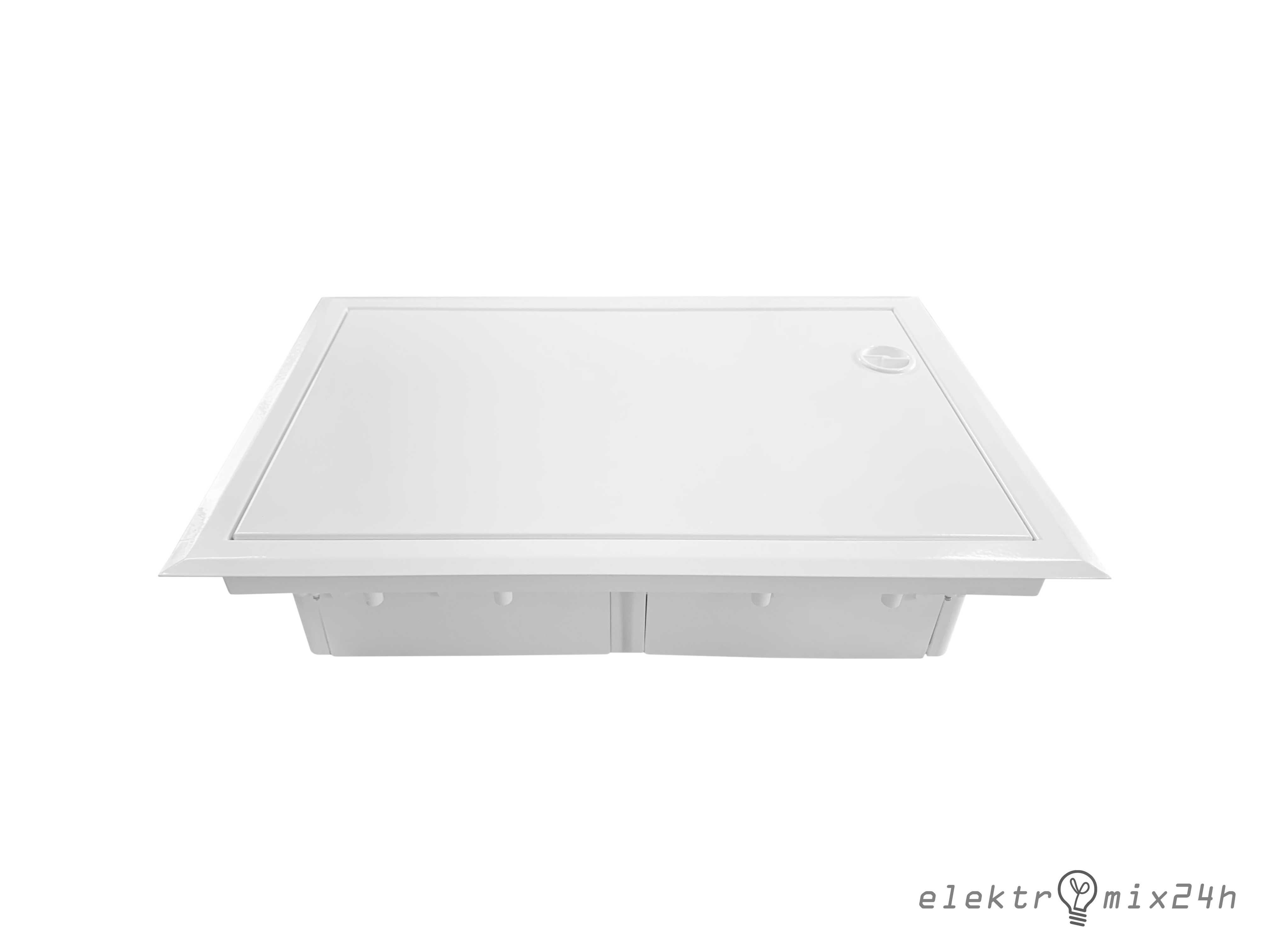 Rozdzielnica podtynkowa, wnękowa z gniazdem 16A 230V, 1x18 modułów ETI