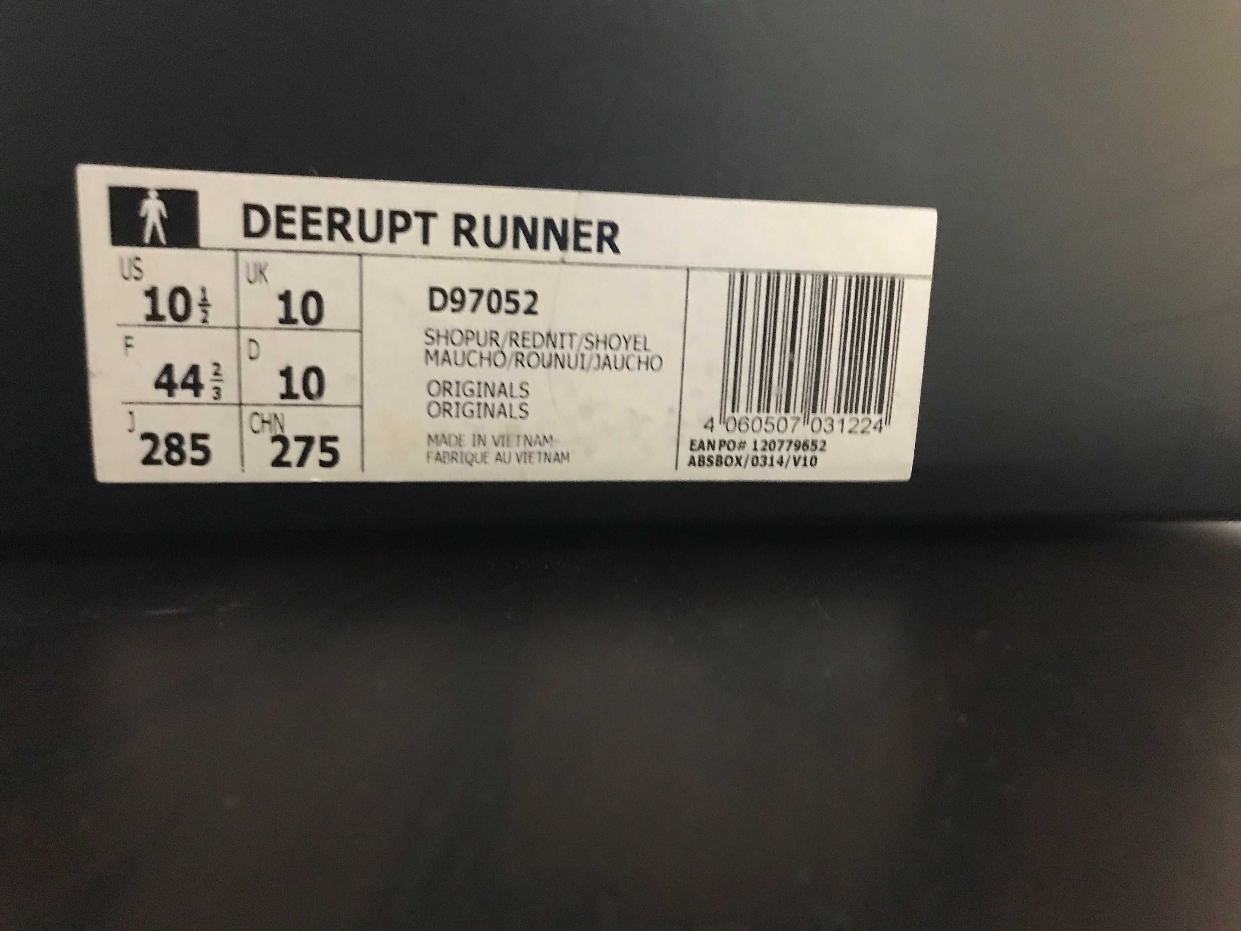 Buty męskie Adidas Originals Dragon Ball Z  Deerupt Runner roz US 10.5