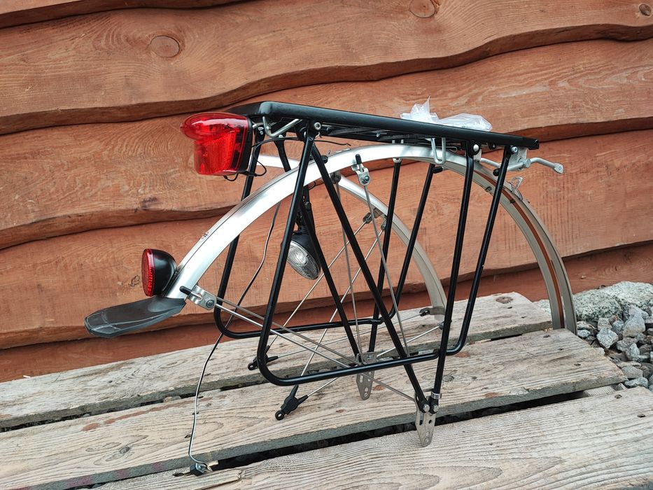 Zestaw błotników rowerowych SKS 28"i bagaznik Pletscher Retro MTB