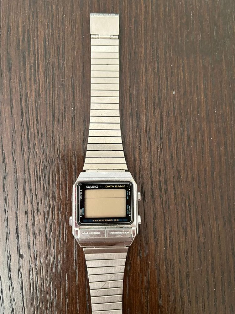 Relógio antigo CASIO DB 510 (262) - vintage RARO anos 80