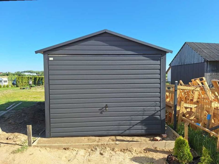 Garaż blaszany 6x5 PREMIUM inne wymiary Garaże Schowki