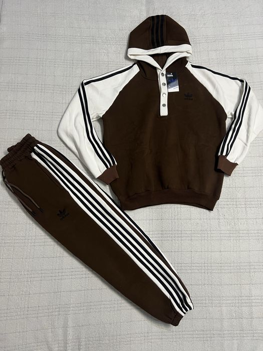 Dres damski Adidas brązowy S M L XL