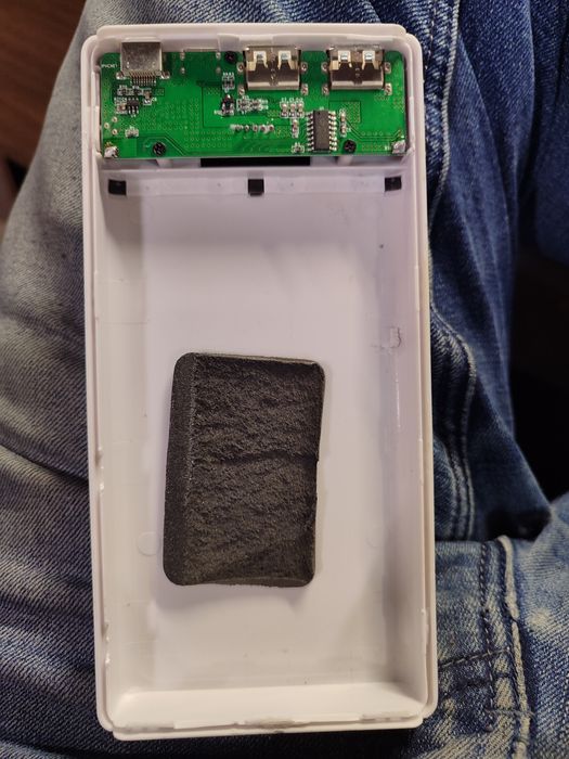 Корпус с платой для павербанка