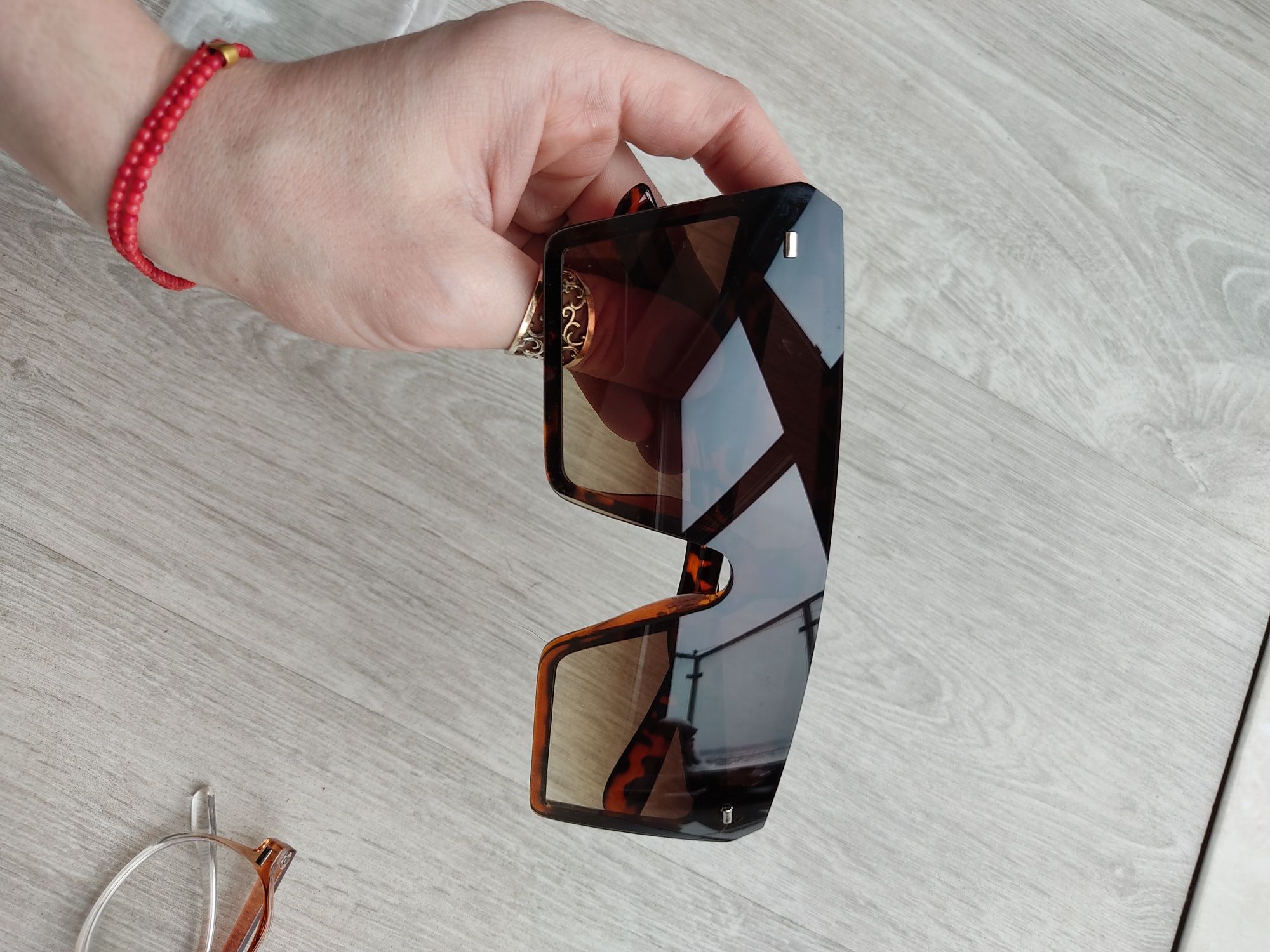 Новые стильные прозрачные очки