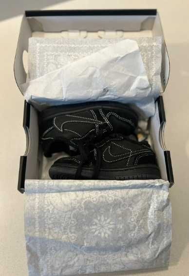 Jordan 1 Retro Low OG SP Travis Scott Black Phantom EU 42