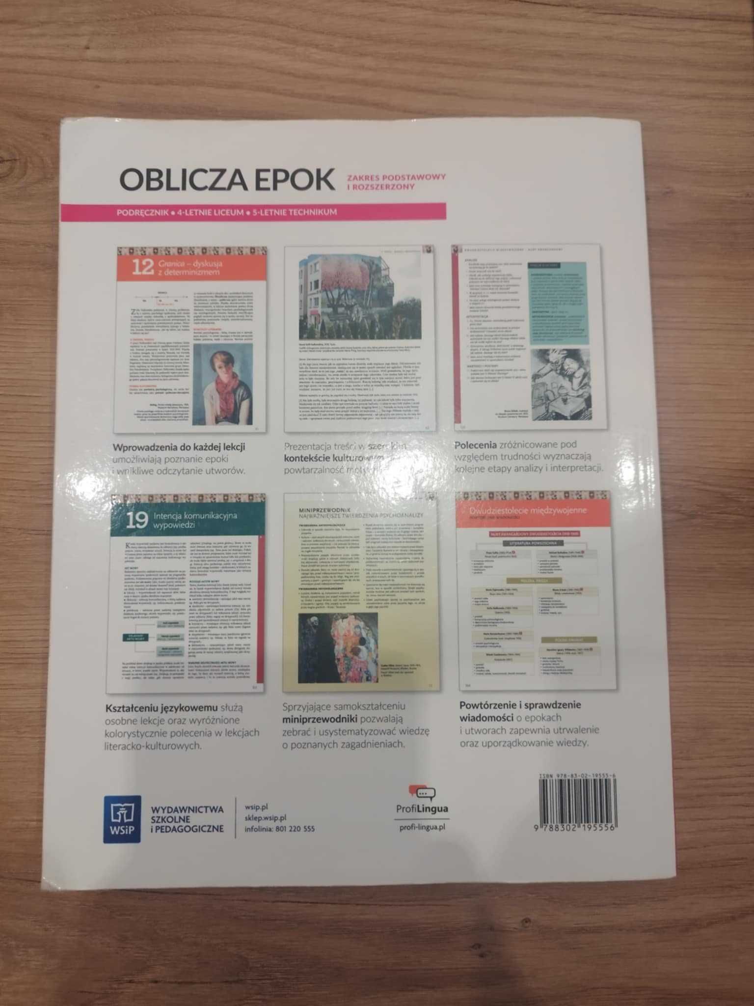 Podręcznik Oblicza Epok 3.2 WSiP