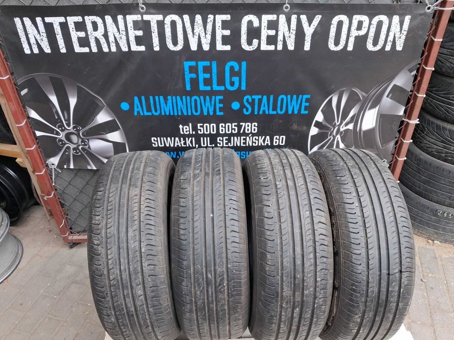 4x używane opony letnie 225/60 R17 Hankook Gwarancja Montaż