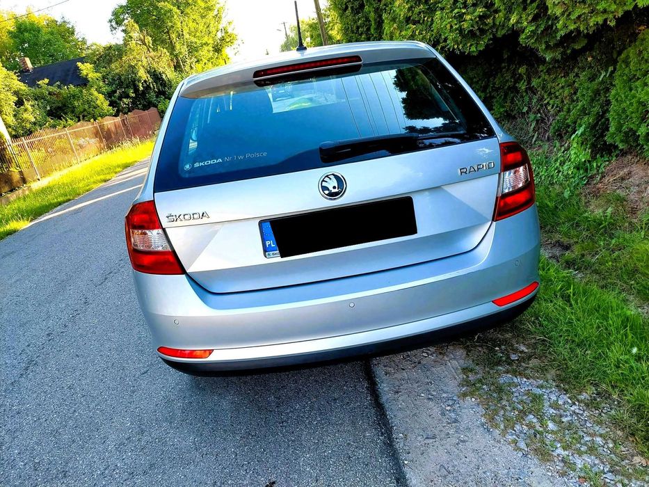 Bezwypadkowy rapid model 2016,1.2 tsi na Pasku!Wyposazony,zadbany!