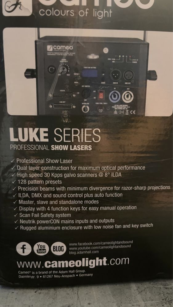 Laser Cameo luke rgb 700