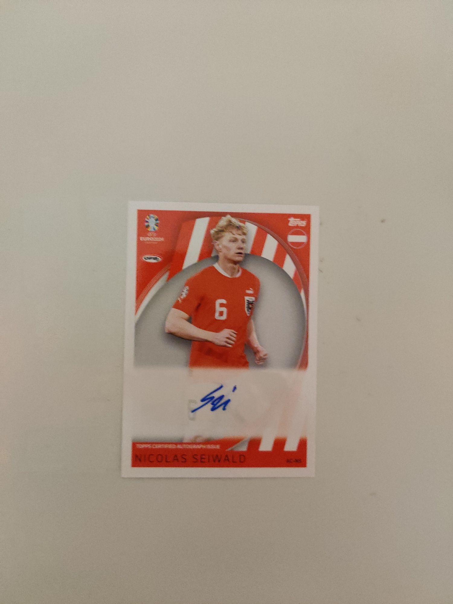 Nicolas Seiwald match attax euro 2024