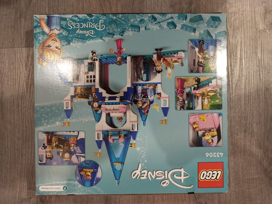 LEGO Disney: O Castelo Da Cinderela E Do Príncipe Encantado - 43206