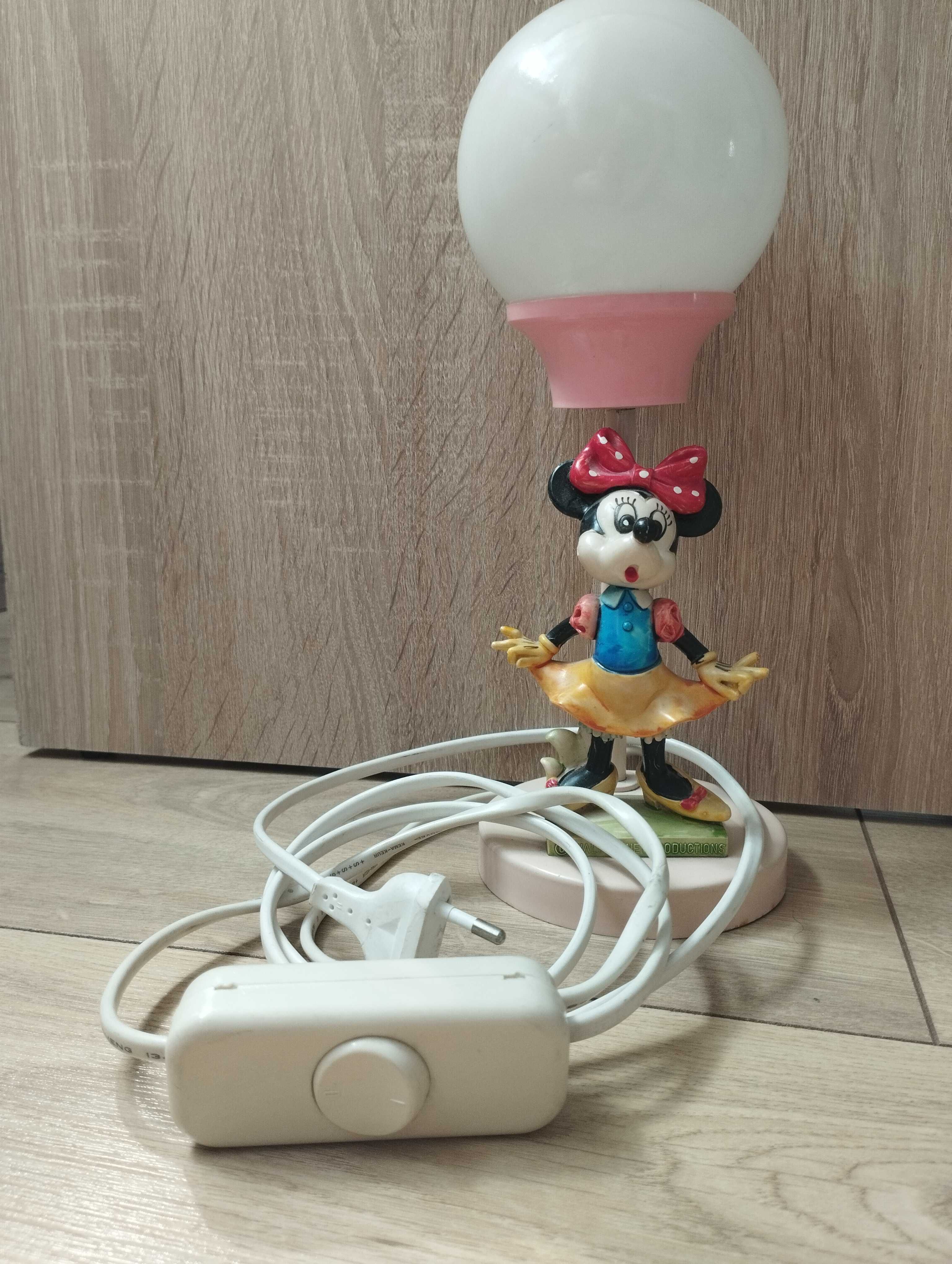 Lampa stojąca Disney myszka Minnie vintage oryginalna