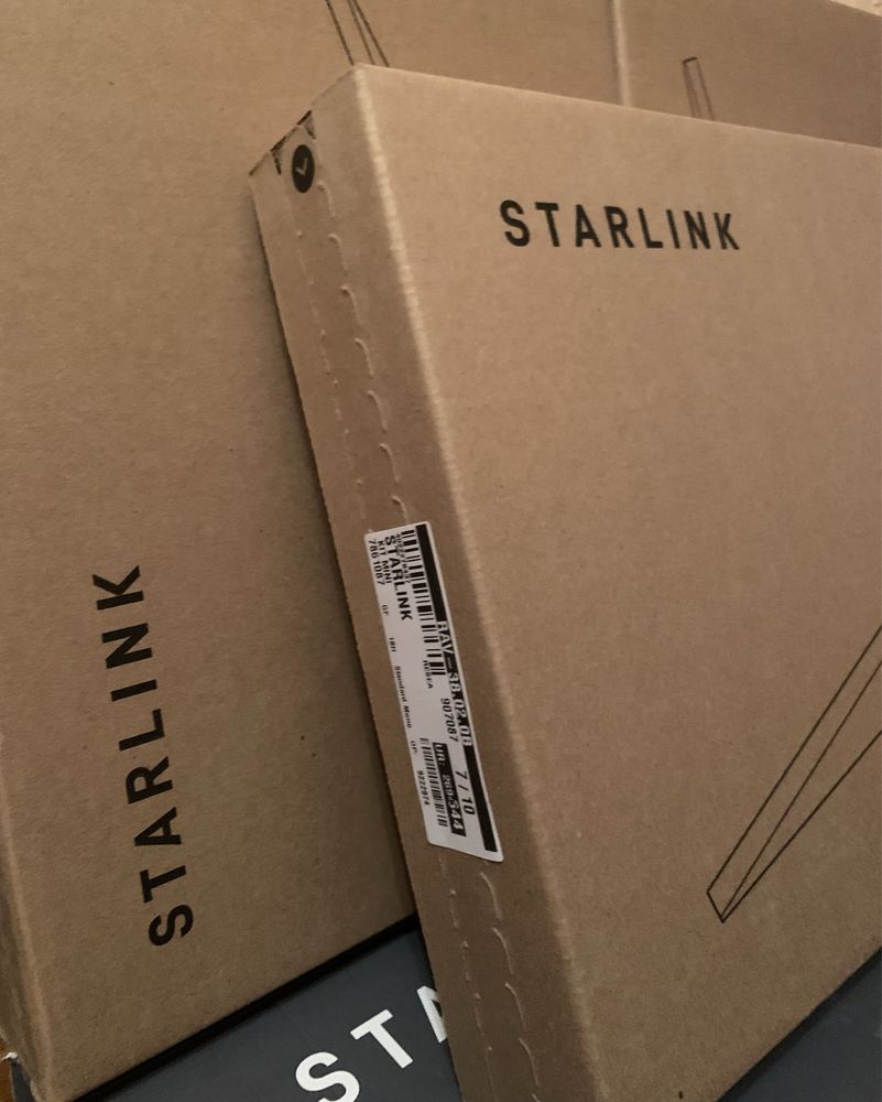 Starlink V3 gen 3 rev4 2025!Старлінк(міні)Чисті,під реєстрацію акаунта