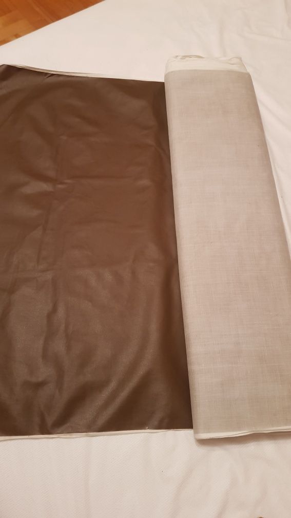 Tkanina, materiał skóropodobny szer. 73 cm, 9,30 m