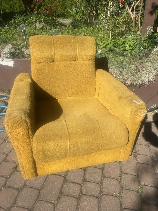 Fotele z PRL Zakłady przemysłu meblarskiego imienia Gwardii ludowej