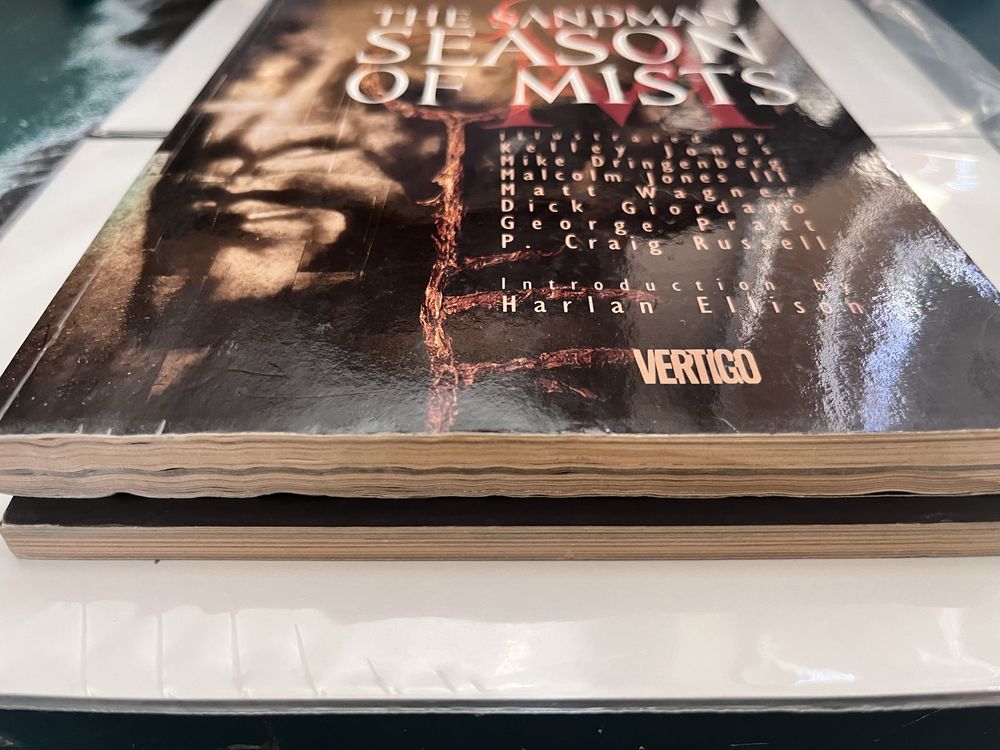 Sandman Season of mists. Komiks EN Neil Gaiman