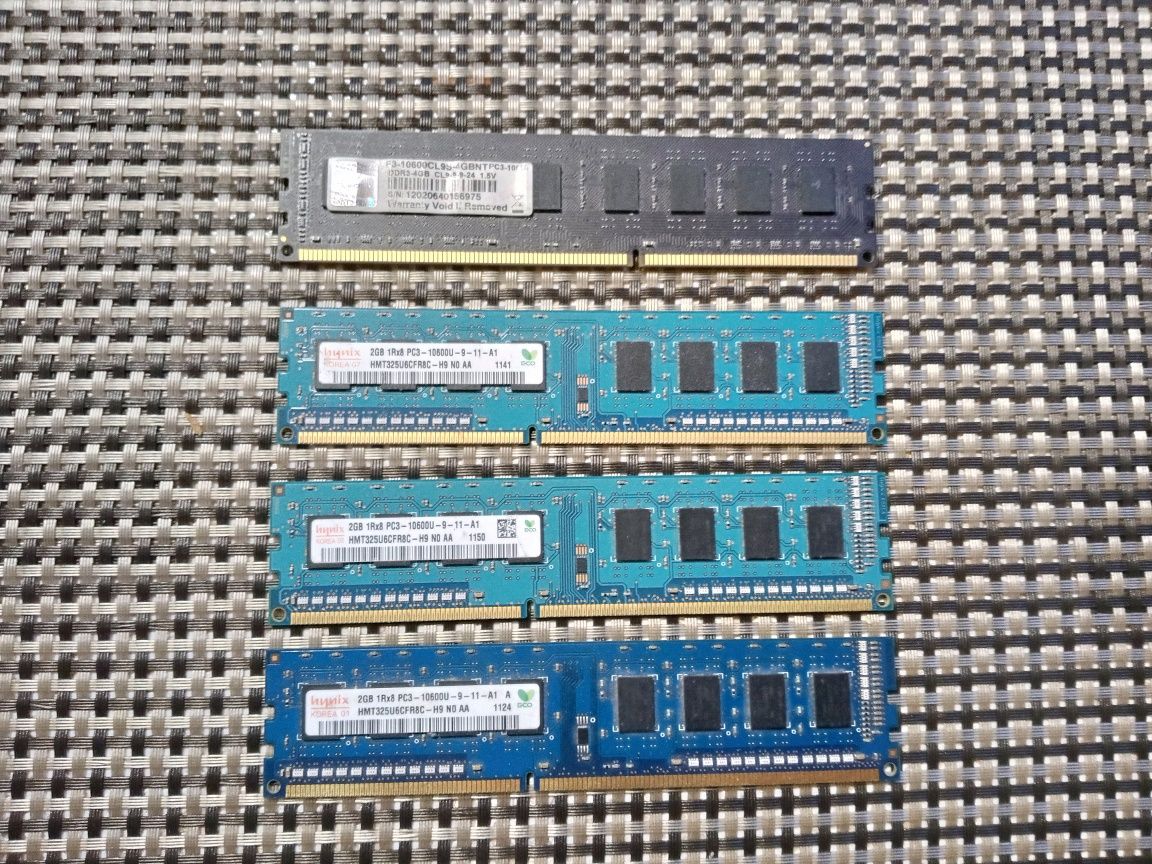 10 GB ОЗУ DDR3 1333 МГц