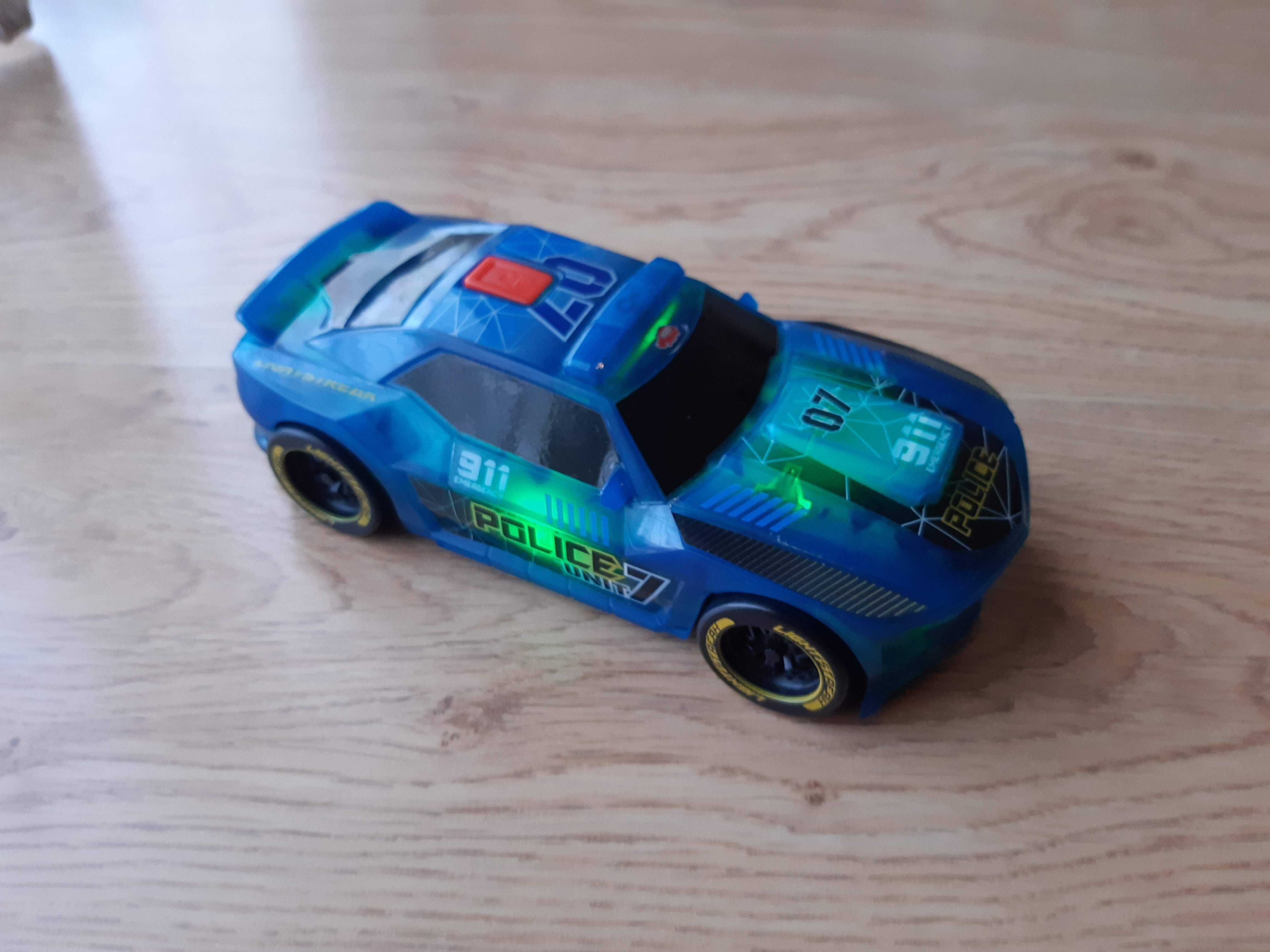 Carro da polícia, com som e luzes