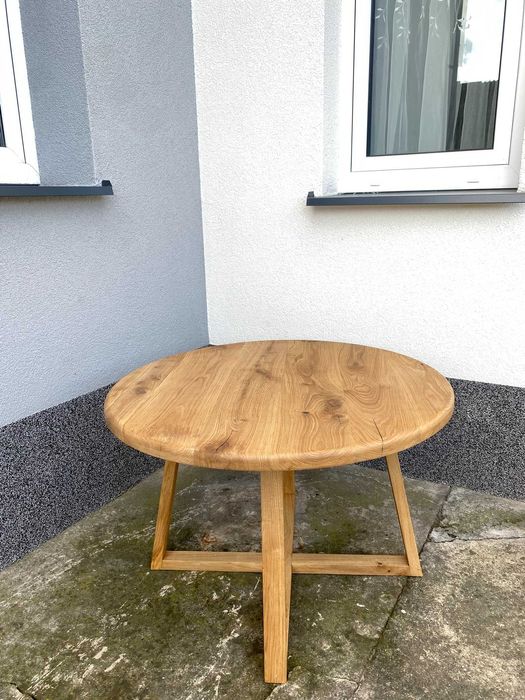 Dębowy stolik kawowy (ława,rękodzieło, handmade)