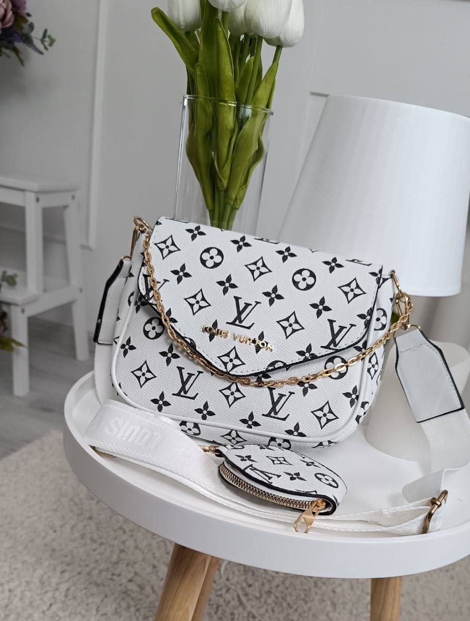 Жіноча сумка Louis Vuitton два в одному