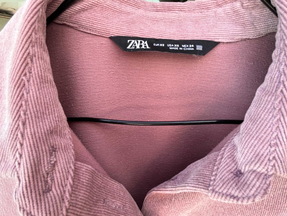 Camisa/casaco em bombazina ZARA