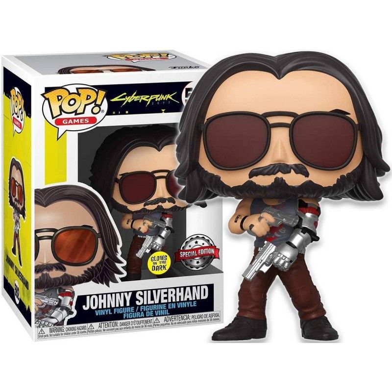 Funko POP! Cyberpunk Johnny Silverhand 592 SE glow