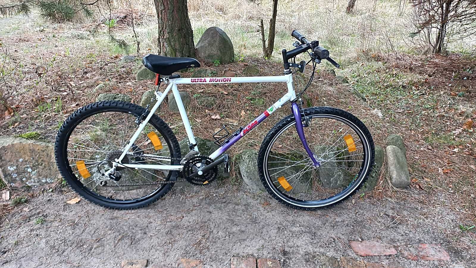 Rower Górski Mtb Retro Ktm Ultra Motion Cr-Mo 3x7 Shimano 200GS 26