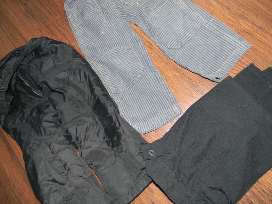 Spodnie narciarskie Adidas 92 -98 polar koszula 17szt