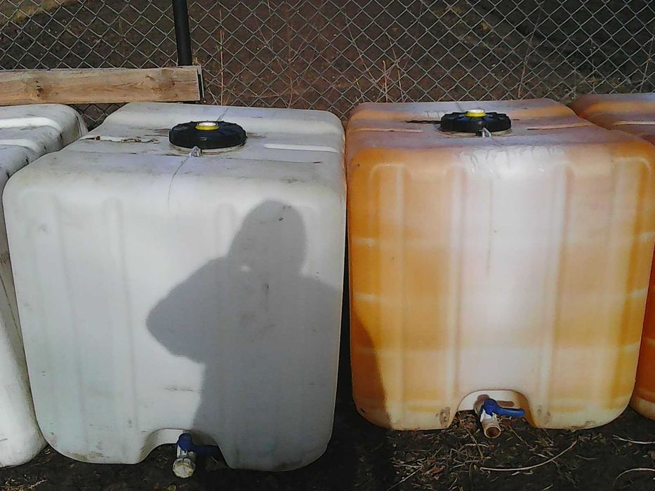 Wkład 1000l  mauzer paletopojemnik 1000 litrów zbiornik na wodę szambo