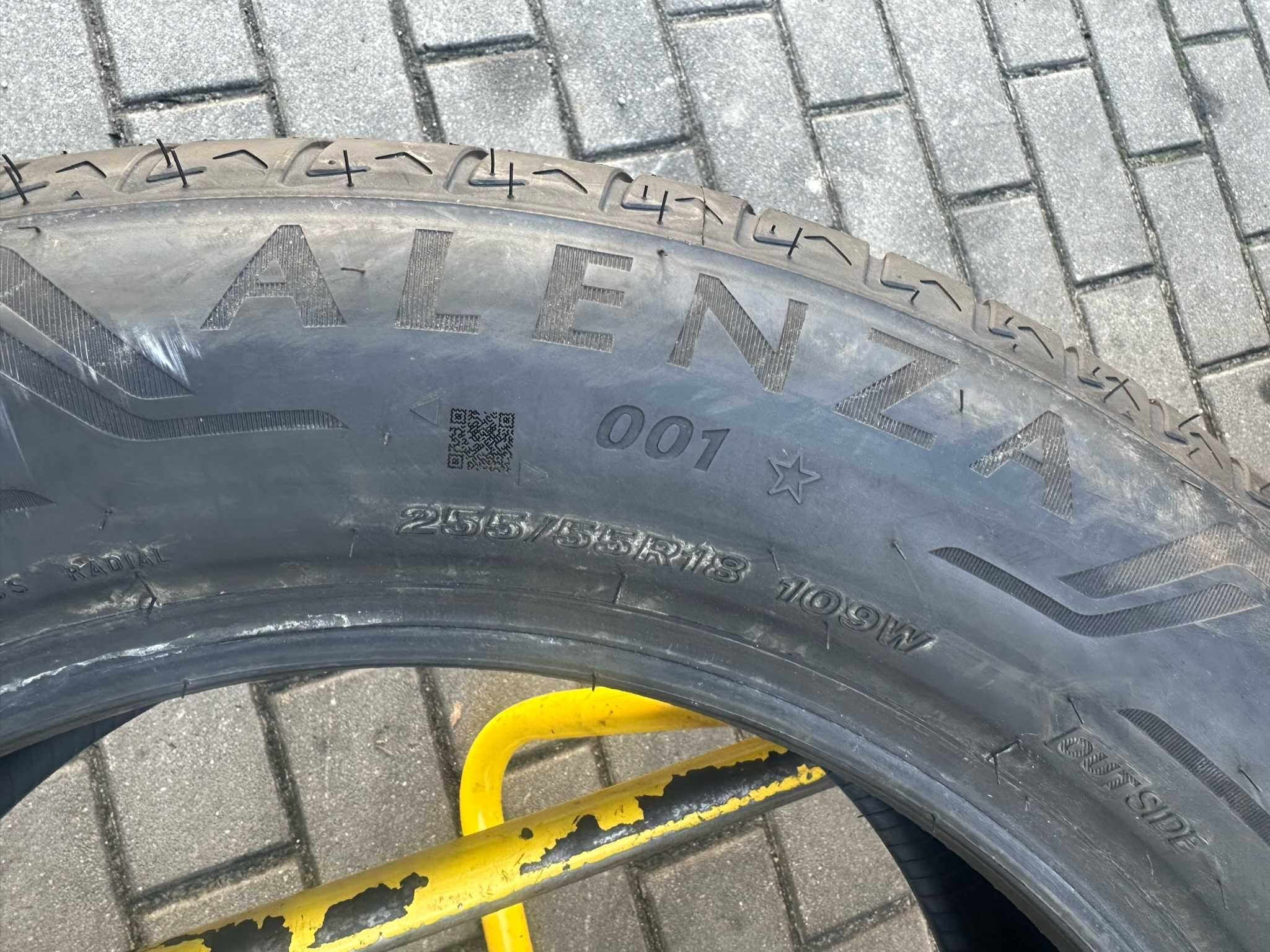 Opony Letnie 255/55R18 109W BRIDGESTONE ALENZA 001 * 7.5MM 2020R NOWE