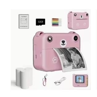 Дитячий фотоапарат з миттєвим друком, іграми та селфі. Різні моделі