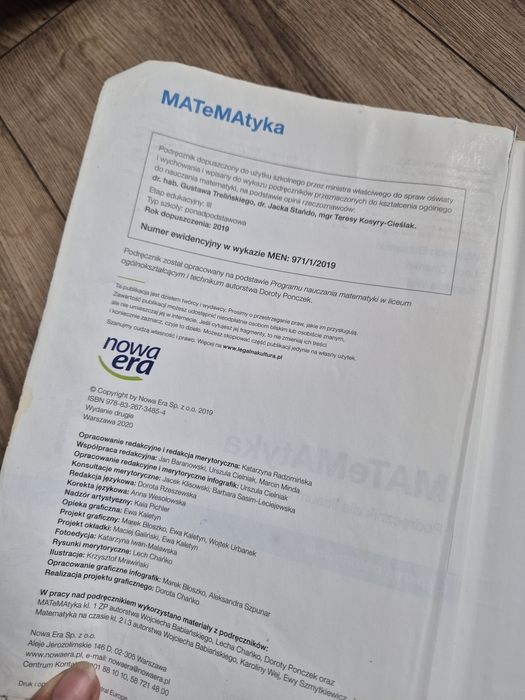 Matematyka 1 podstawowy