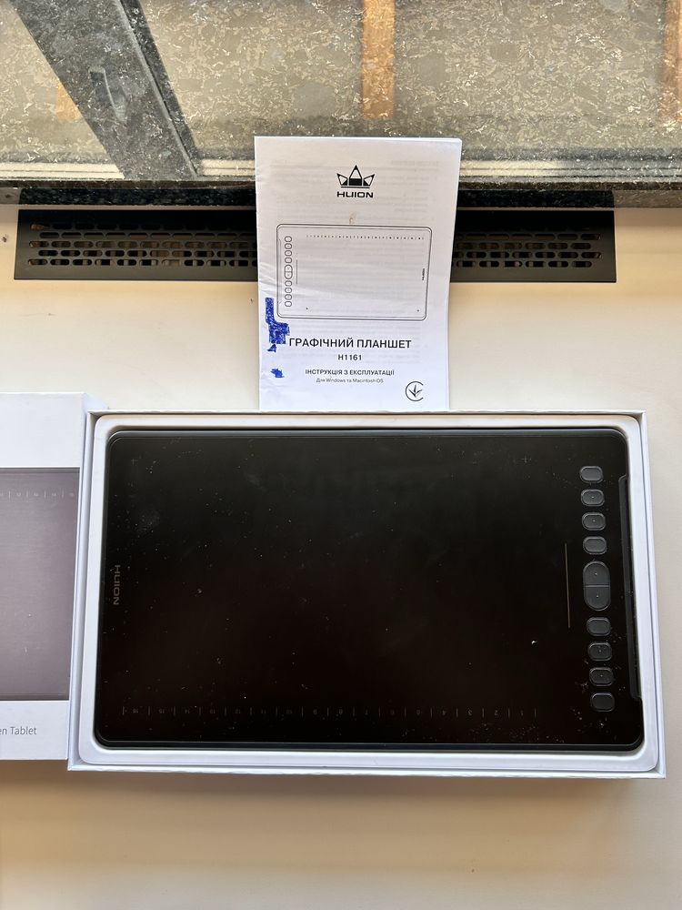 Графічний планшет Huion Inspiroy H1161