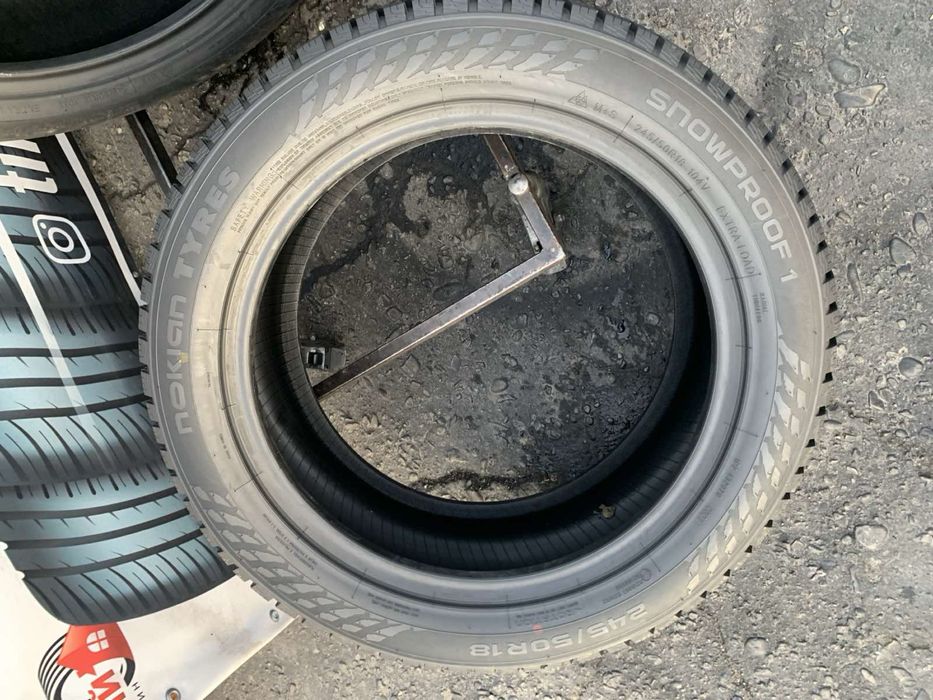 Шини нові 245/50 R18 Nokian зима 2023 рік