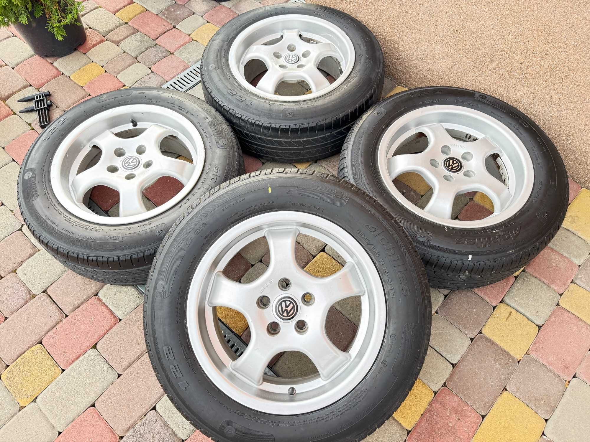 Тітанові діски CMS 5*100 R15 VW Golf 4-Skoda rapid-faBia-Audi 3