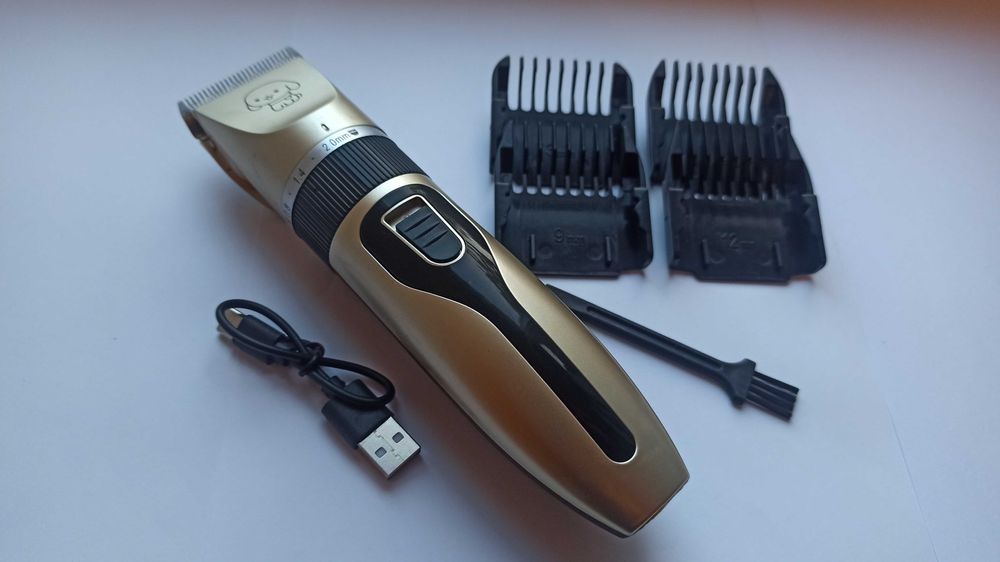 Машинка для стрижки собак і котів, тример для грумінгу акумуляторний