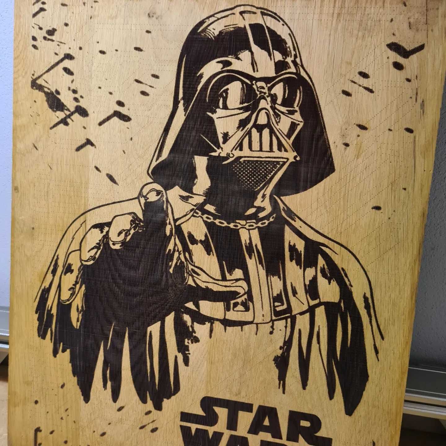 Tablicza obraz grawer star wars vader
