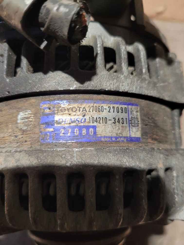 Alternator DENSO toyota Avensis t25 2.0D4D diesel 2004r