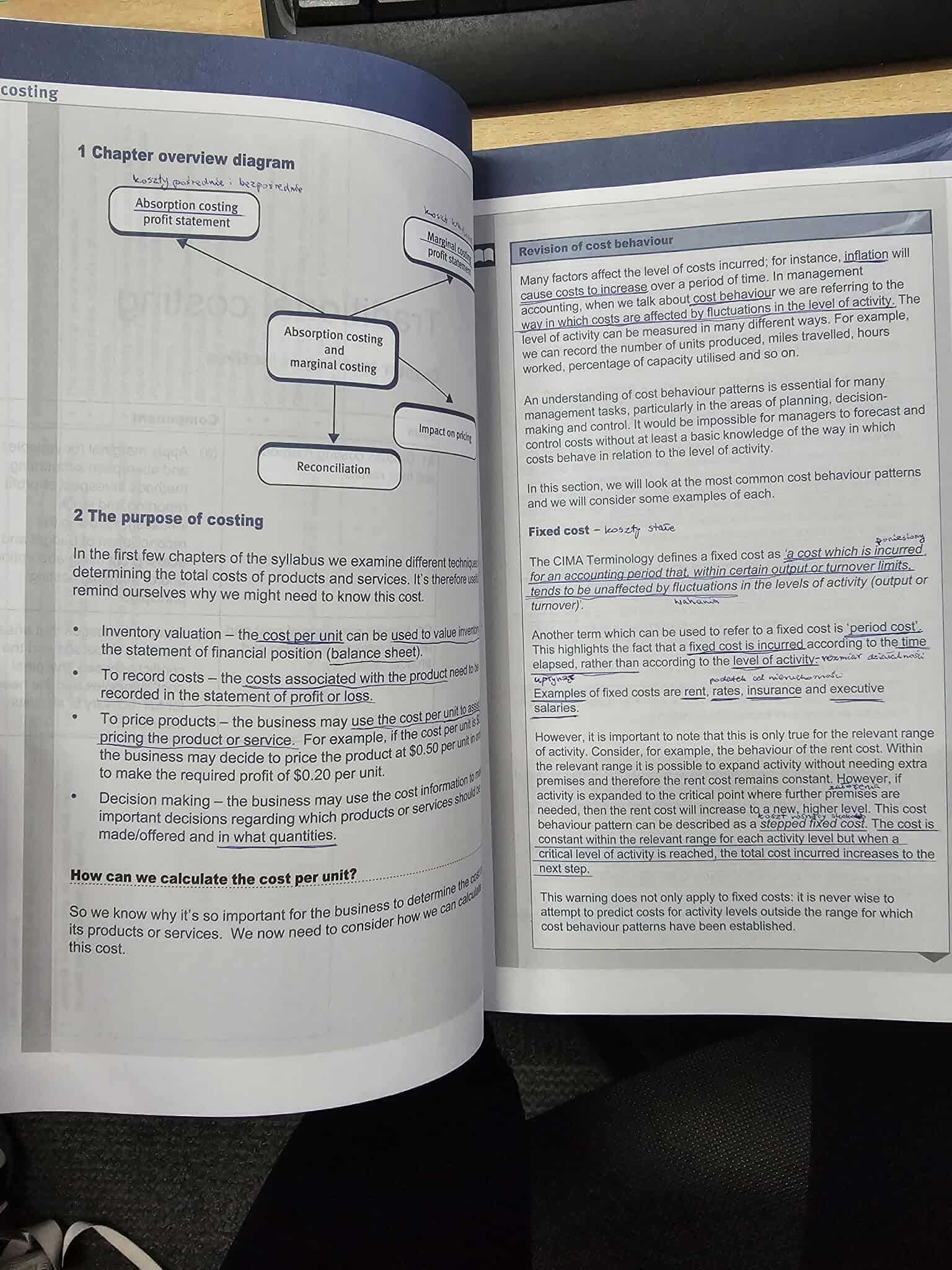 CIMA P1 Management Accounting – Official Study Text (Kaplan)