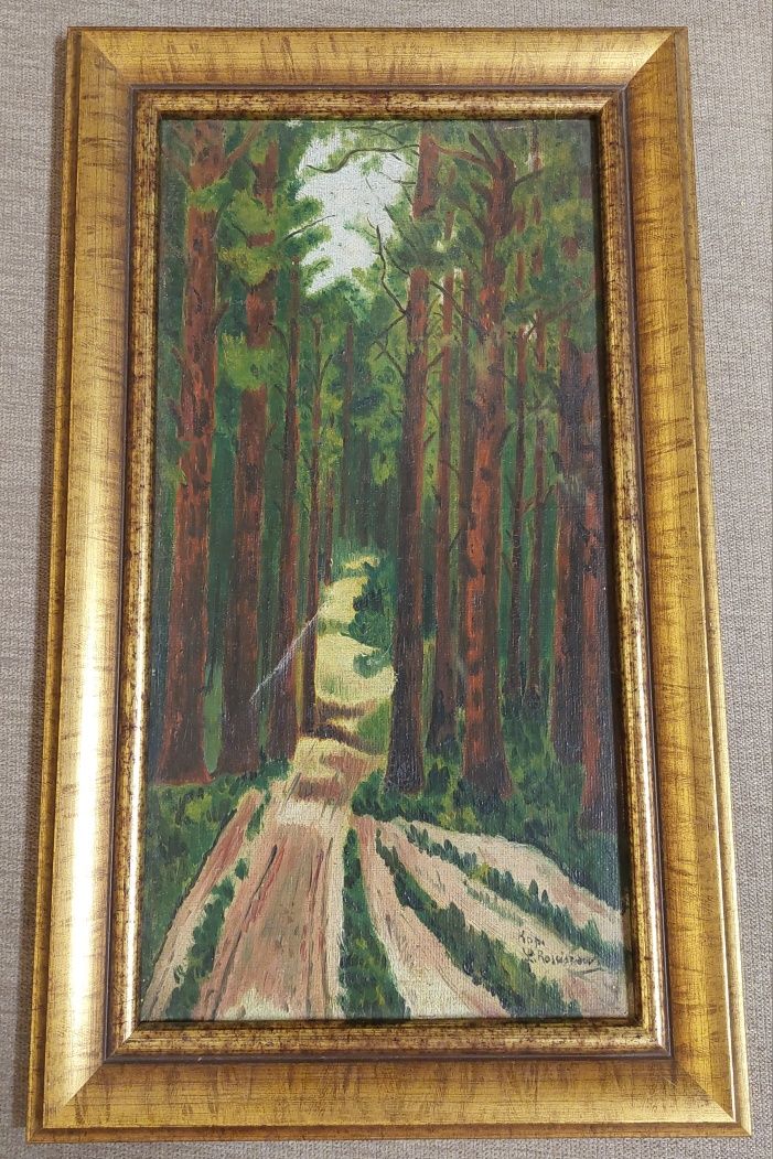 Obraz Las 45*27cm