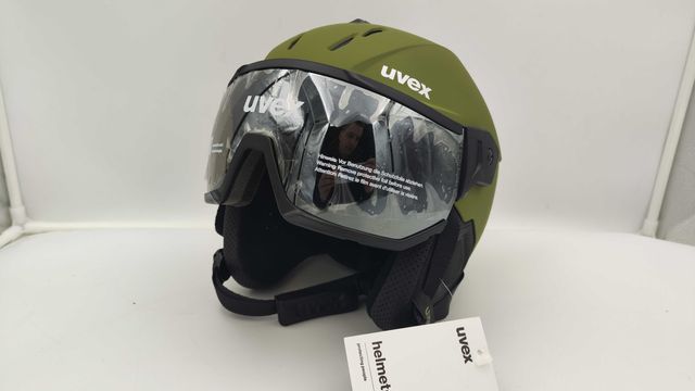 Kask Narciarski Uvex Instinct Visor 56 - 58 cm croco mat (U14)