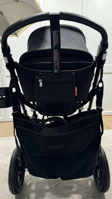 Wózek Bugaboo Cameleon 3 black 2w1+new czarna budka+full akcesoria